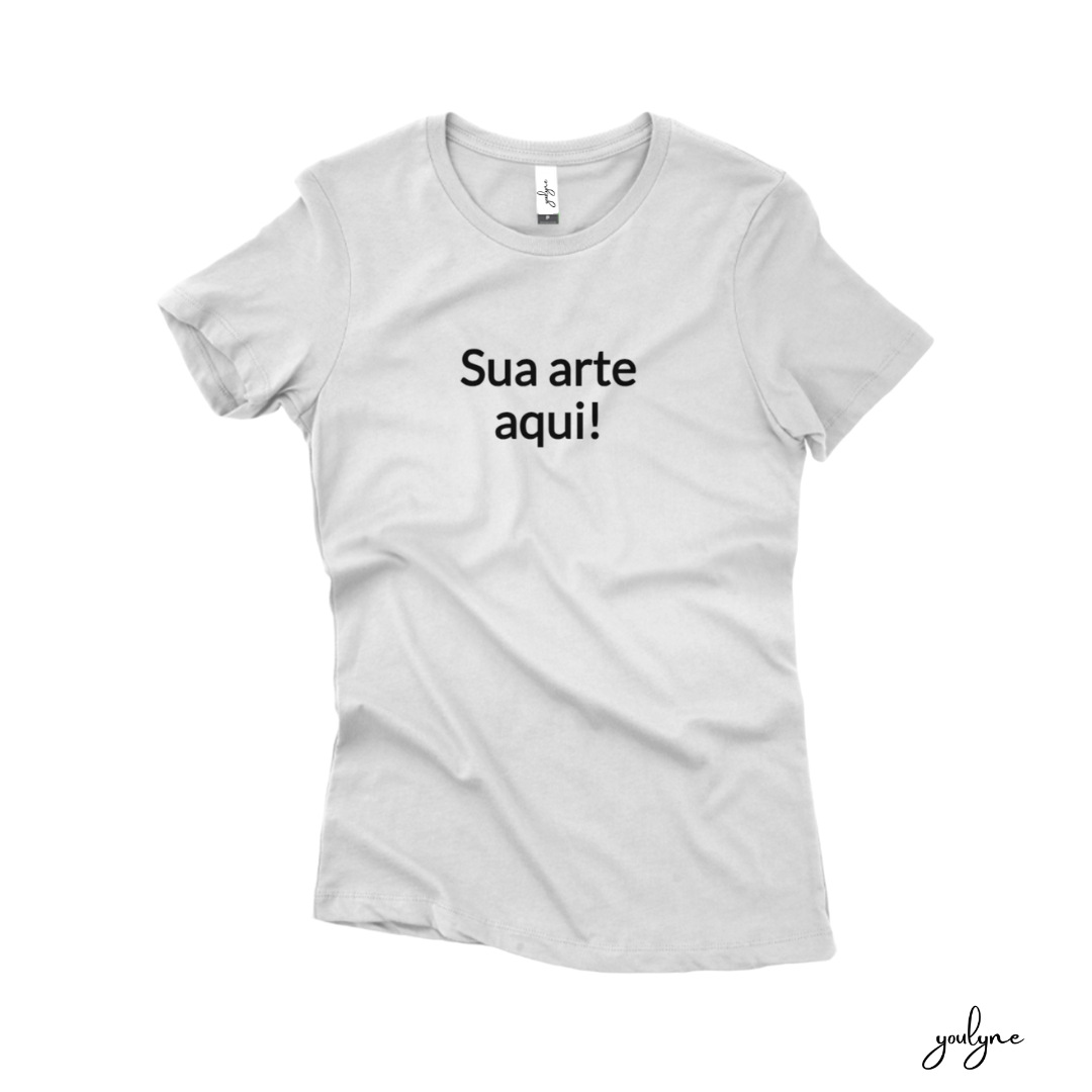 Camiseta Personalizada - Feminina